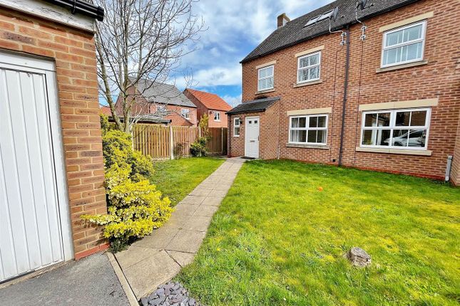 Semi-detached house for sale in The Laurels, Barlby, Selby