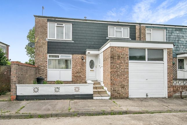 Thumbnail End terrace house for sale in Sebastian Close, Colchester