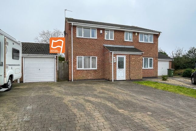 Thumbnail Semi-detached house to rent in Wexford Close, Leicester