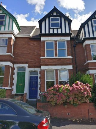 Thumbnail Terraced house to rent in Gordon Road, Exeter