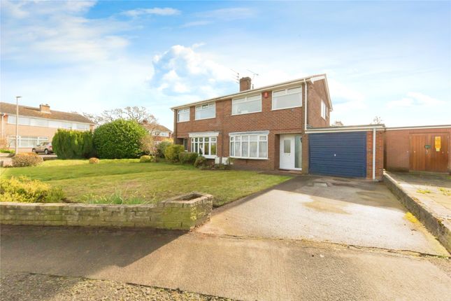 Thumbnail Semi-detached house for sale in Primrose Avenue, Haslington, Crewe, Cheshire