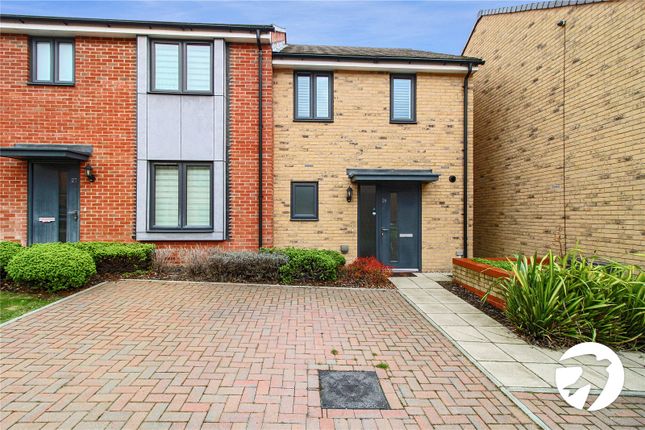 Thumbnail Semi-detached house to rent in Eyres Drive, Castle Hill, Ebbsfleet Valley, Swanscombe