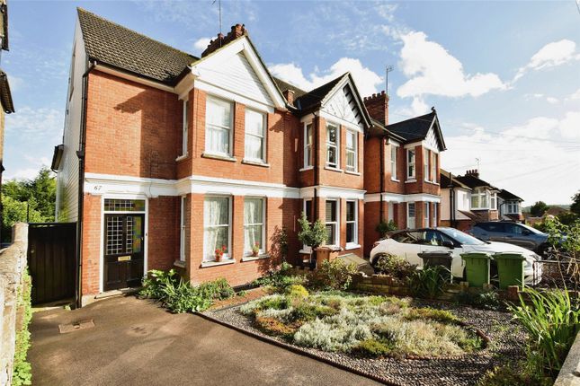 Thumbnail End terrace house for sale in Bower Mount Road, Maidstone, Kent