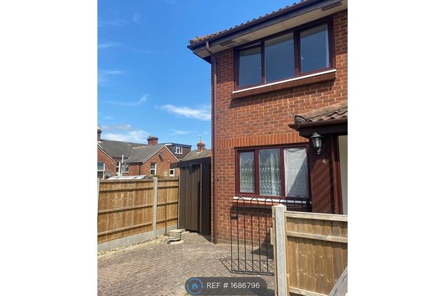 Thumbnail End terrace house to rent in Hardy Close, Southampton