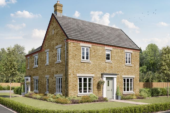 Thumbnail End terrace house for sale in "The Deepdale" at Bloxham Road, Banbury