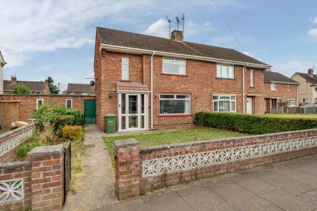 Thumbnail Semi-detached house for sale in Scampton Avenue, Lincoln, Lincolnshire