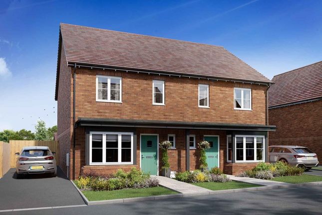 Thumbnail Semi-detached house for sale in "The Norman - Plot 129" at Heath Lane, Codicote, Hitchin
