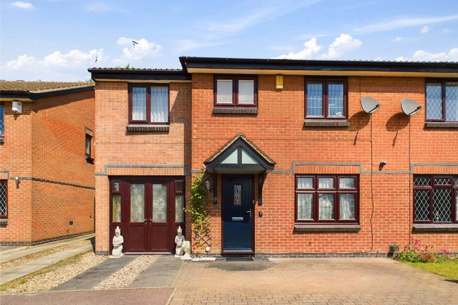Thumbnail Semi-detached house for sale in Crawford Close, Wollaton, Nottinghamshire