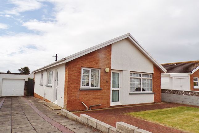 Thumbnail Detached bungalow for sale in Anglesey Way, Nottatge, Porthcawl