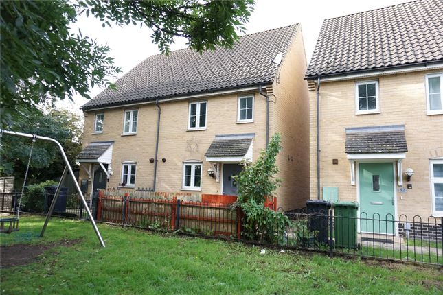 Semi-detached house for sale in Poppyfields, West Lynn, King's Lynn, Norfolk