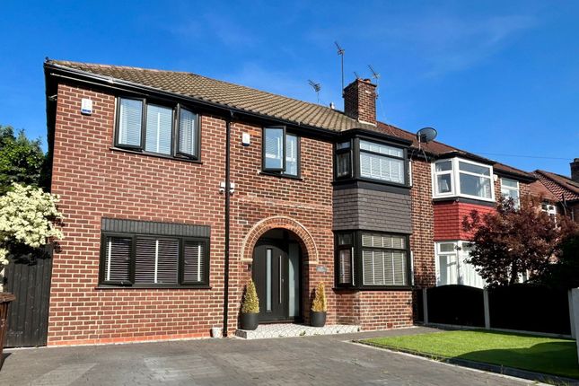 Thumbnail Semi-detached house for sale in Woodgarth Lane, Worsley
