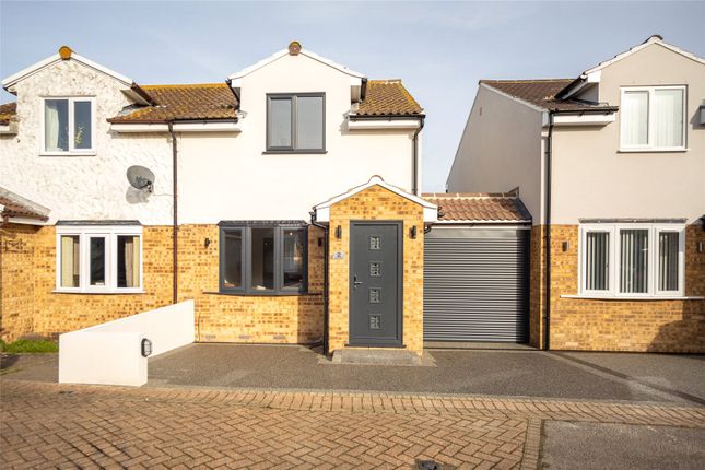 Semi-detached house for sale in Denison Mews, Lower Stoke, Rochester, Kent