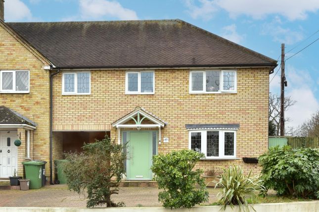 Thumbnail End terrace house for sale in Lakeside Road, Cheshunt, Waltham Cross
