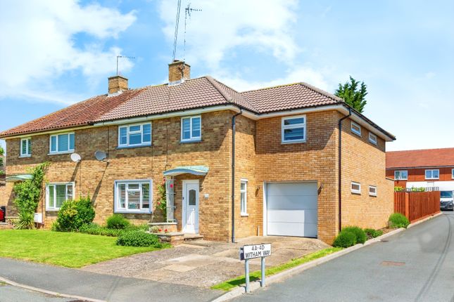 Thumbnail Semi-detached house for sale in Witham Way, Northampton