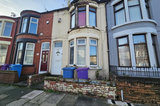 Thumbnail Terraced house for sale in Waltham Road, Anfield, Liverpool