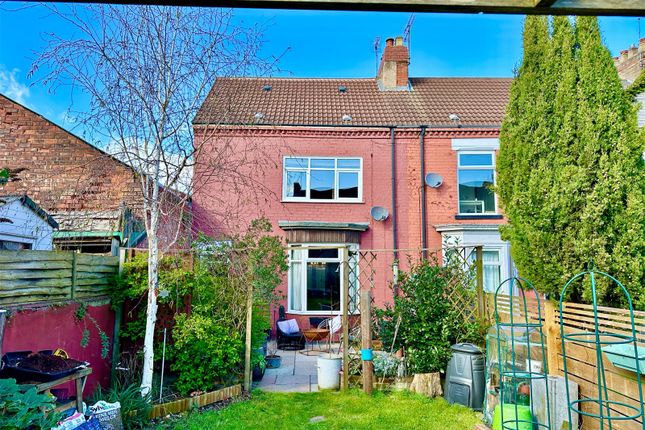 Thumbnail End terrace house for sale in Derwent Grove Princes Road, Hull