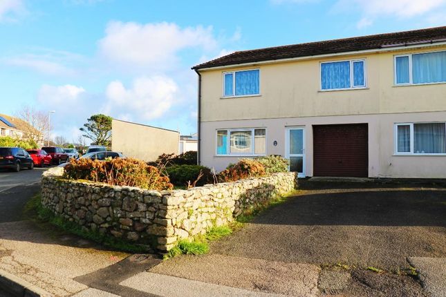 Semi-detached house for sale in Pednandrea, St Just, Cornwall