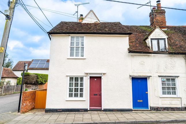 Thumbnail End terrace house for sale in New Street, Dunmow, Essex