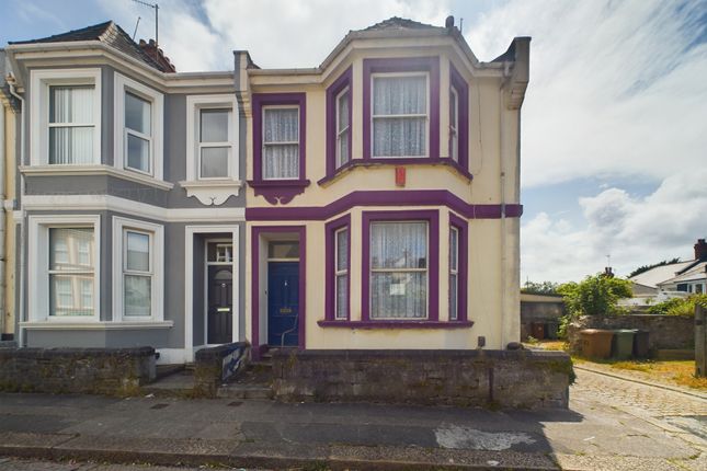 End terrace house for sale in Whittington Street, Plymouth
