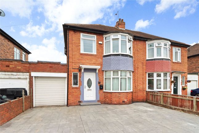 Thumbnail Semi-detached house for sale in Mill Hill Road, Newcastle Upon Tyne, Tyne And Wear