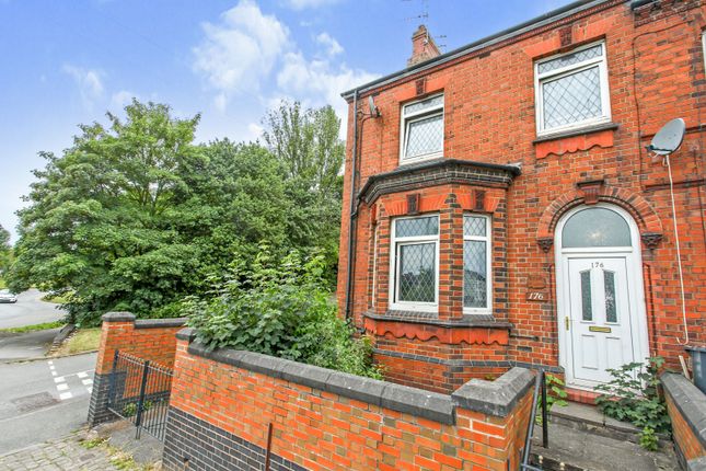 Thumbnail End terrace house for sale in London Road, Chesterton, Newcastle