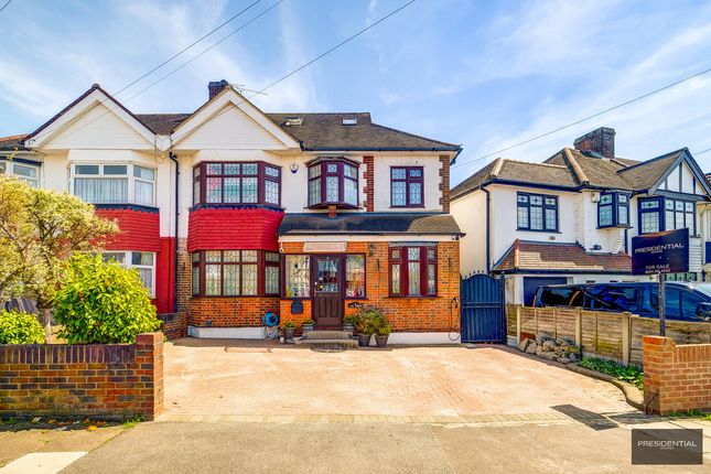 Thumbnail Semi-detached house for sale in Couchmore Avenue, Ilford