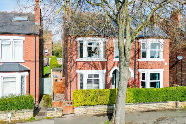 Thumbnail Semi-detached house for sale in Haywood Road, Mapperley, Nottinghamshire