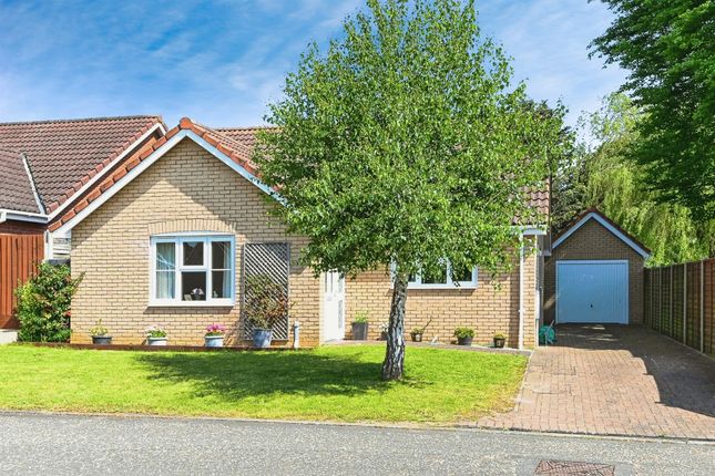 Thumbnail Detached bungalow for sale in Spring Court, Wereham, King's Lynn