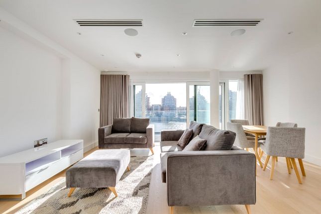 Thumbnail Flat for sale in Riverwalk Apartments, 5 Central Avenue, London