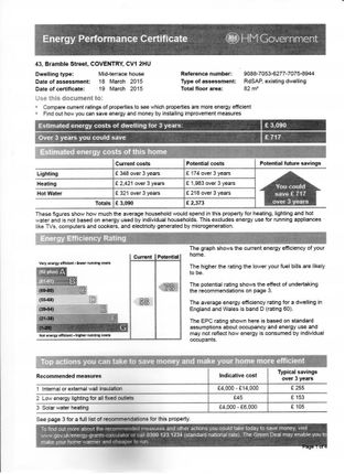 Terraced house to rent in Bramble Street, Stoke