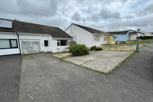 Thumbnail Semi-detached bungalow for sale in 33 Heol Y Graig, Aberporth, Cardigan
