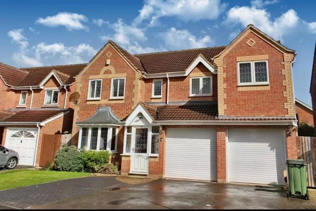 Thumbnail Detached house for sale in Juno Close, Leicester