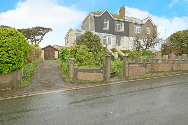 Semi-detached house for sale in Castle Drive, Praa Sands, Penzance, Cornwall