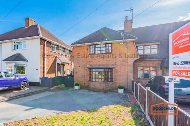 Thumbnail End terrace house for sale in Bradford Road, Brownhills