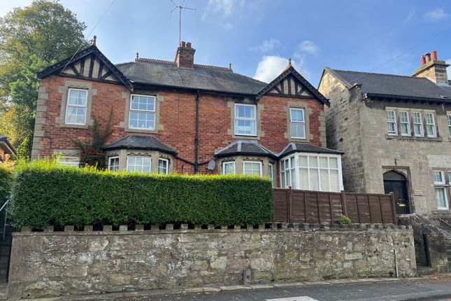 Thumbnail Semi-detached house for sale in Ashleigh, Bridge Street, Rothbury, Morpeth, Northumberland