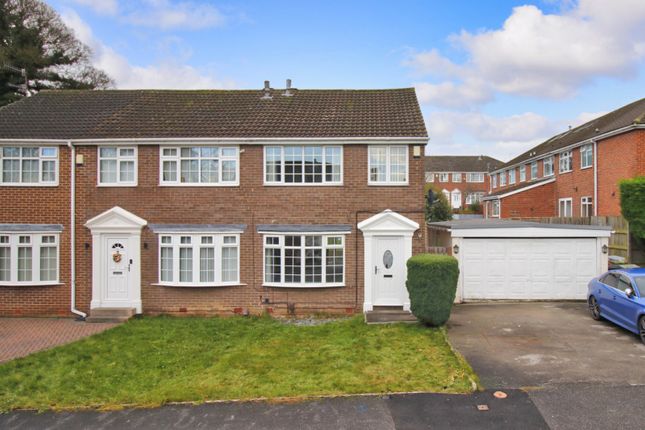 Thumbnail Semi-detached house for sale in Greenacre Park Rise, Rawdon, Leeds, West Yorkshire