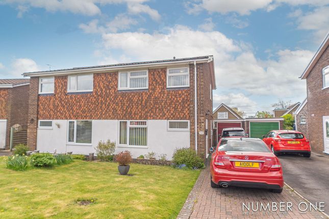 Thumbnail Semi-detached house for sale in Bentley Close, Rogerstone