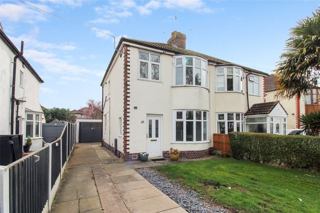 Semi-detached house for sale in Valley Road, Wistaston, Crewe, Cheshire