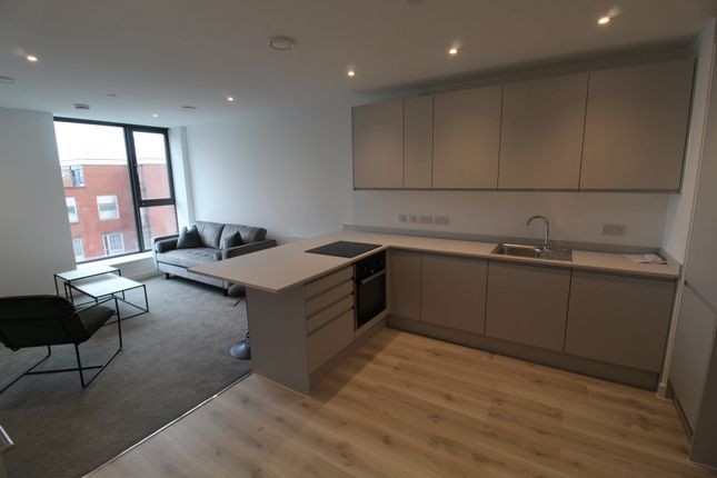 Thumbnail 1 bed flat to rent in Trafford Wharf Road, Trafford, Greater Manchester