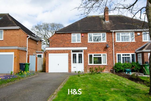 Semi-detached house for sale in Bearley Croft, Shirley, Solihull