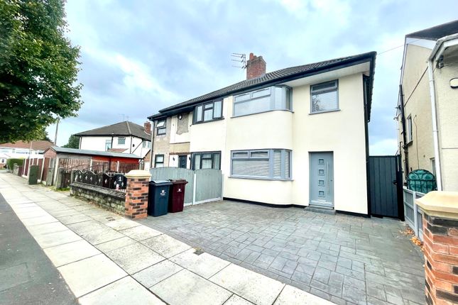 Thumbnail Semi-detached house for sale in Milton Avenue, Broadgreen, Liverpool