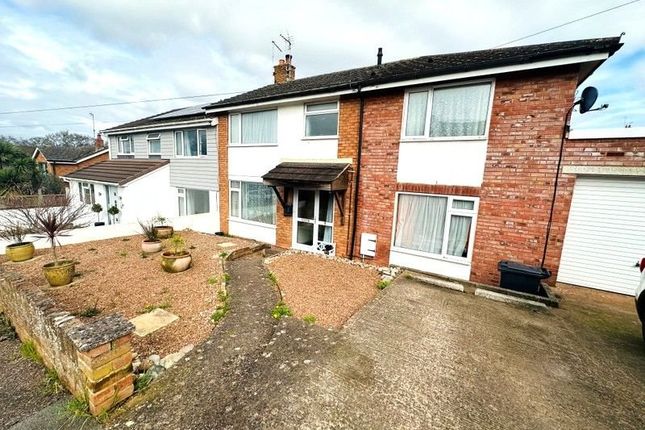 Thumbnail Semi-detached house for sale in Caroline Close, Exmouth