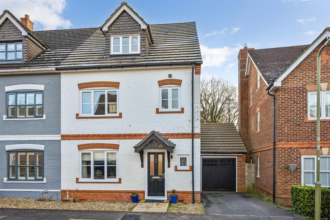 Semi-detached house for sale in Blythe Close, Enham Alamein, Andover