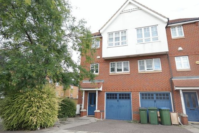 Thumbnail Town house to rent in Greenhaven Drive, Central Thamesmead, London