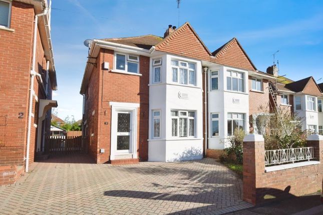 Thumbnail Semi-detached house for sale in Egham Avenue, St Leonards, Exeter