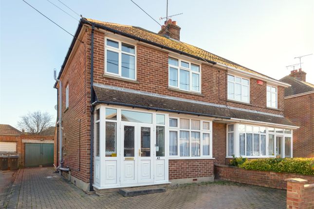 Semi-detached house for sale in Grimshill Road, Whitstable