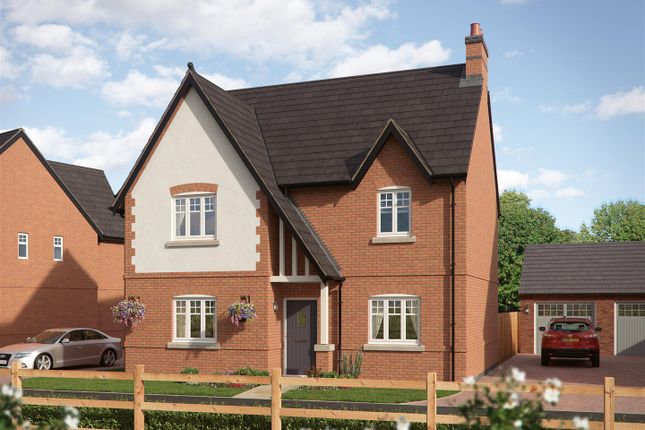 Thumbnail Detached house for sale in Plot 27, "The Willesley", The Coppice, Heather Lane, Ravenstone