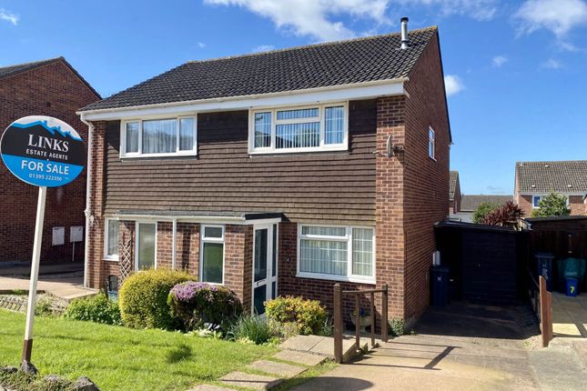 Thumbnail Semi-detached house for sale in Barrowdale Close, Exmouth