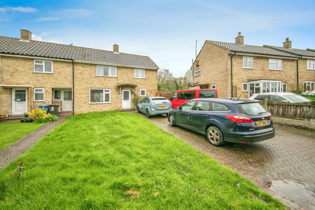 Thumbnail End terrace house for sale in Olivers Close, Long Melford, Sudbury, Suffolk