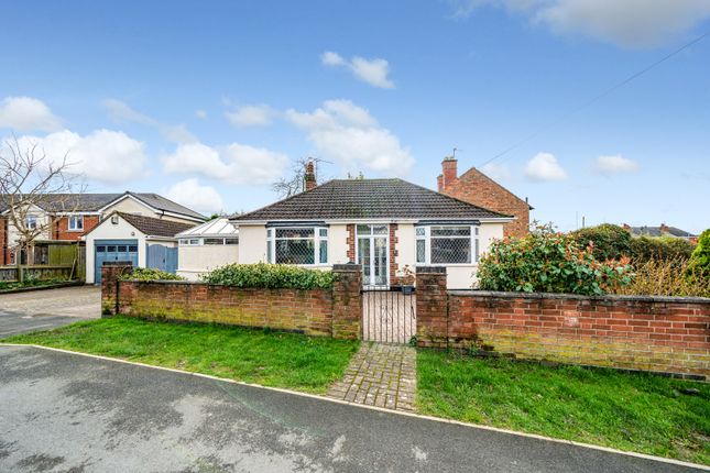 Thumbnail Detached bungalow for sale in Newton Lane, Wigston, Leicestershire